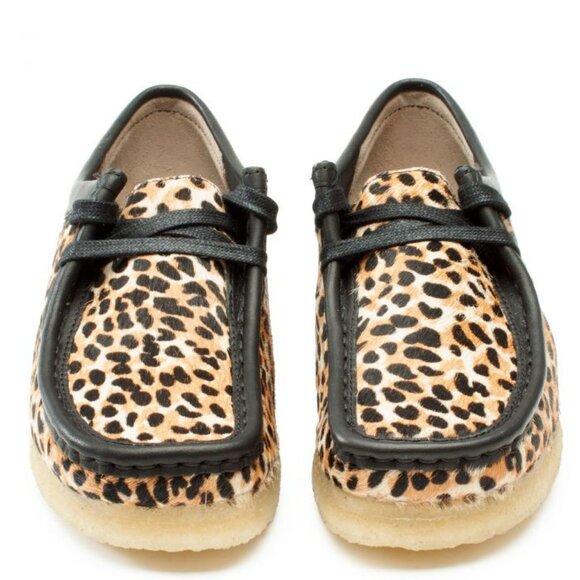 Clarks Wallabee Leopard Print. Brand New. Womens Size: 7 - Picture 6 of 8